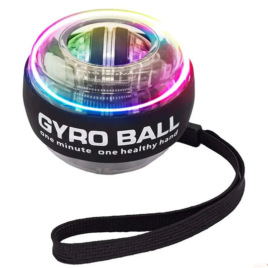 LED  Gyroscopic Power Wrist Ball Self-starting Gyro Ball Gyroball Arm Hand Muscle Force Trainer Exercise Strengthener