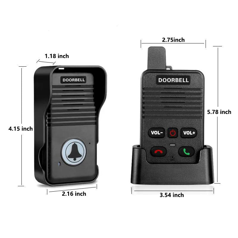Wireless Doorbell - 200 Meters Range