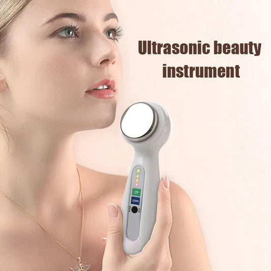 Portable Beauty Ultrasound Massage Instrument